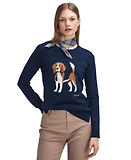 Thumbnail 5 of Barbour Women's Fareham Knit Jumper - Navy