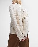 Thumbnail 7 of Barbour Women's Fleur Cable-Knit Wool Jumper - Ecru