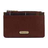 Thumbnail 1 of Barbour Women's Alder Leather Card Holder - Brown/Classic