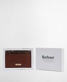 Thumbnail 2 of Barbour Women's Alder Leather Card Holder - Brown/Classic