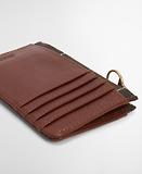Thumbnail 6 of Barbour Women's Alder Leather Card Holder - Brown/Classic