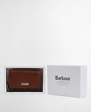 Thumbnail 2 of Barbour Women's Rosa Leather French Purse - Brown/Classic Tartan
