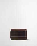 Thumbnail 3 of Barbour Women's Rosa Leather French Purse - Brown/Classic Tartan