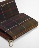Thumbnail 7 of Barbour Women's Rosa Leather French Purse - Brown/Classic Tartan