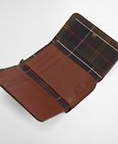 Thumbnail 9 of Barbour Women's Rosa Leather French Purse - Brown/Classic Tartan