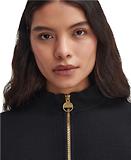 Thumbnail 6 of Barbour International Women's Hailey Half-Zip Top - Black