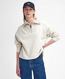 Thumbnail 3 of Barbour Women's Fleur Sweatshirt - Ecru