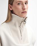Thumbnail 5 of Barbour Women's Fleur Sweatshirt - Ecru