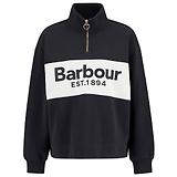 Thumbnail 1 of Barbour Women's Zaria Quarter-Zip Jumper - Dark Navy