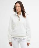 Thumbnail 2 of Barbour Women's Cynthia Half Zip Sweatshirt - Cloud
