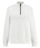 Thumbnail 1 of Barbour Women's Cynthia Half Zip Sweatshirt - Cloud
