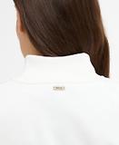 Thumbnail 6 of Barbour Women's Cynthia Half Zip Sweatshirt - Cloud