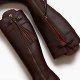 Thumbnail 4 of Penelope Chilvers Women's Long Tassel Boots Generous Fit - Conker