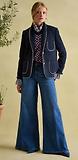 Thumbnail 10 of Joules Women's Palazzo Jeans - Mid Blue Denim