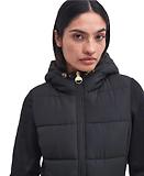 Thumbnail 4 of Barbour International Women's Bondar Quilted Sweatshirt - Black