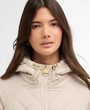 Thumbnail 5 of Barbour International Women's Dakota Quilted Sweat Jacket - Cement