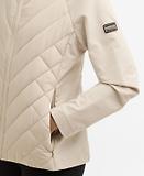 Thumbnail 6 of Barbour International Women's Dakota Quilted Sweat Jacket - Cement