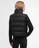 Thumbnail 4 of Barbour International Women's San Telmo Quilted Sweatshirt - Black