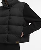 Thumbnail 5 of Barbour International Women's San Telmo Quilted Sweatshirt - Black