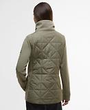 Thumbnail 4 of Barbour International Women's Kya Quilted Sweat Jacket - Dusky Khaki