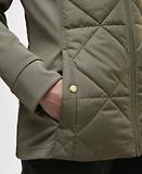Thumbnail 6 of Barbour International Women's Kya Quilted Sweat Jacket - Dusky Khaki
