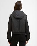 Thumbnail 4 of Barbour International Women's Equinox Quilted Sweat Jacket - Black
