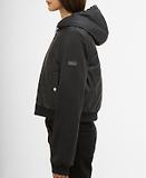 Thumbnail 6 of Barbour International Women's Equinox Quilted Sweat Jacket - Black