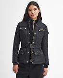Thumbnail 2 of Barbour International Women's Polarquilt Jacket - Black/Black