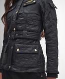 Thumbnail 7 of Barbour International Women's Polarquilt Jacket - Black/Black