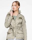 Thumbnail 2 of Barbour International Women's International Quilt Jacket - Taupe/Pearl