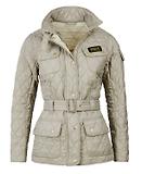 Thumbnail 1 of Barbour International Women's International Quilt Jacket - Taupe/Pearl