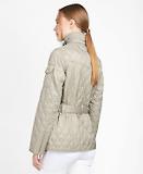 Thumbnail 4 of Barbour International Women's International Quilt Jacket - Taupe/Pearl