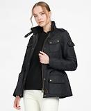 Thumbnail 2 of Barbour International Women's Tourer Polarquilt Jacket - Black/Black