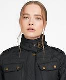 Thumbnail 4 of Barbour International Women's Tourer Polarquilt Jacket - Black/Black