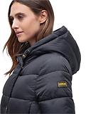 Thumbnail 6 of Barbour International Women's Track Line Quilted Jacket - Black