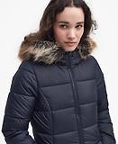 Thumbnail 6 of Barbour Women's Rosoman Quilted Jacket - Dark Navy