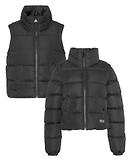 Thumbnail 1 of Barbour International Women's Webber Convertible Puffer Jacket - Black