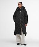 Thumbnail 2 of Barbour Women's Kirkton Longline Puffer Jacket - Black/Classic