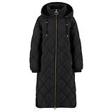 Thumbnail 1 of Barbour Women's Kirkton Longline Puffer Jacket - Black/Classic