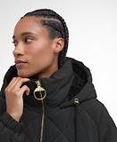 Thumbnail 5 of Barbour Women's Kirkton Longline Puffer Jacket - Black/Classic