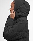 Thumbnail 6 of Barbour Women's Kirkton Longline Puffer Jacket - Black/Classic