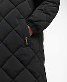 Thumbnail 7 of Barbour Women's Kirkton Longline Puffer Jacket - Black/Classic