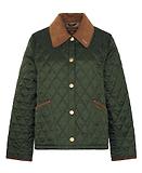Thumbnail 1 of Barbour Women's 30th Anniversary Liddesdale Cropped Quilted Jacket - Olive/Classic
