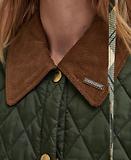 Thumbnail 8 of Barbour Women's 30th Anniversary Liddesdale Cropped Quilted Jacket - Olive/Classic