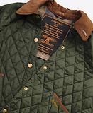 Thumbnail 2 of Barbour Women's 30th Anniversary Liddesdale Cropped Quilted Jacket - Olive/Classic