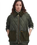 Thumbnail 3 of Barbour Women's Dalroy Quilted Jacket - Olive