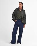 Thumbnail 3 of Barbour Women's Fitted Beadnell Quilted Jacket - Sage/Ancient