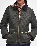 Thumbnail 7 of Barbour Women's Fitted Beadnell Quilted Jacket - Sage/Ancient