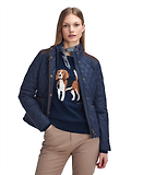 Thumbnail 4 of Barbour Women's Highfield Quilted Jacket - Navy/Classic