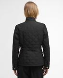 Thumbnail 4 of Barbour International Women's Halsey Quilted Jacket - Black/Dusky Khaki
